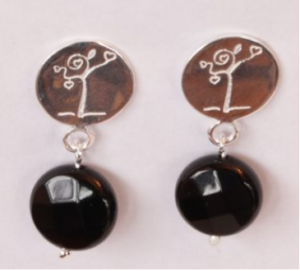Black Onyx Earrings